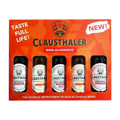 Набор безалкогольного пива Clausthaler 0.33л х 5шт