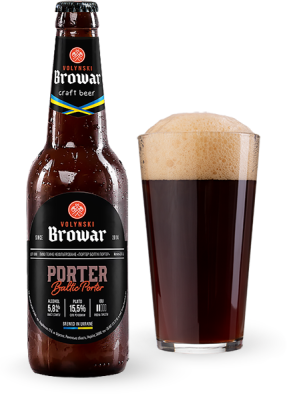 Пиво Volynski Browar Porter 0.35л