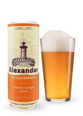 Пиво A. Le Coq Alexander Unfiltered 0.568л