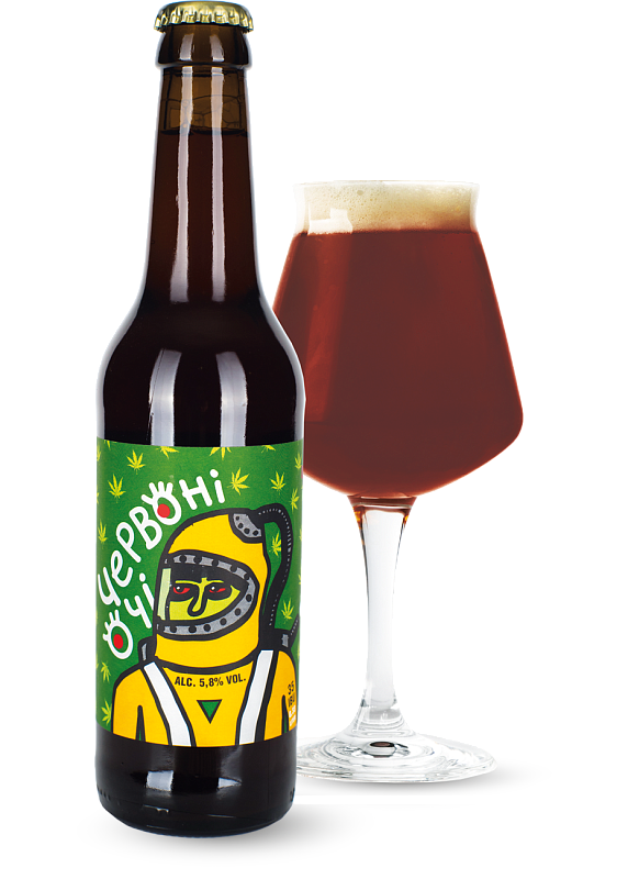 Пиво Правда «Червоні Очі» темне нефільтроване 5.8°