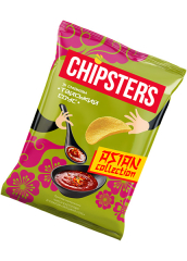 Чипсы картофельные «Chipsters» со вкусом тайский соус, 100г