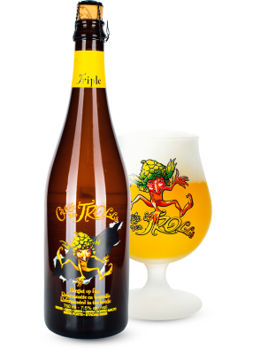 Пиво Dubuisson «Cuvee des Trolls Tripel» светлое нефильтрованное 7.5°