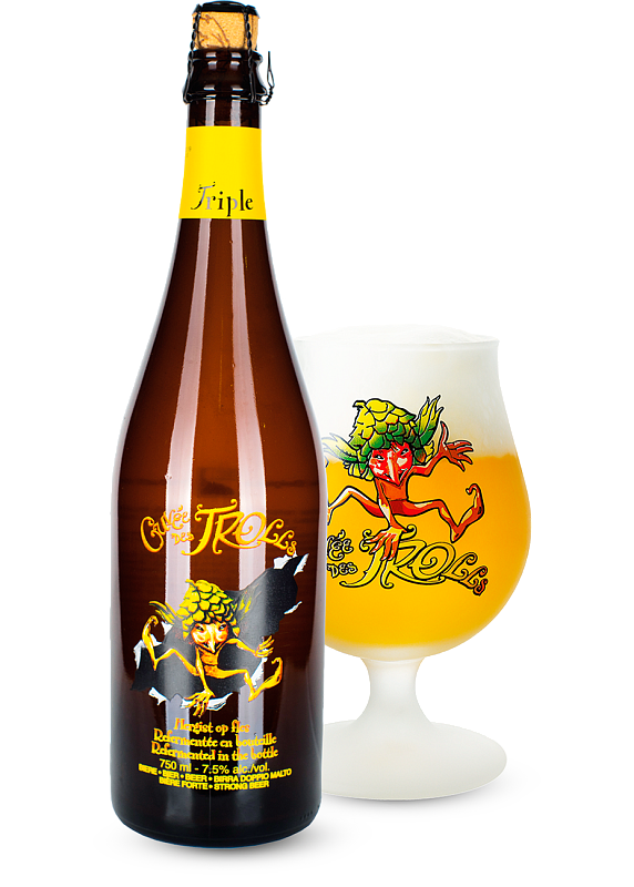 Пиво Dubuisson «Cuvee des Trolls Tripel» світле нефільтроване 7.5°