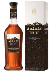 Крепкий алкогольный напиток Ararat Coffee 0.5л в коробке