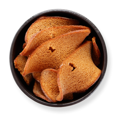 Сухари ржано-пшеничные «Хвилясті» со вкусом жареного стейка, 75г