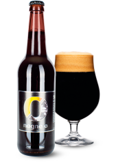 Пиво Nogne O «Sunturnbrew» темное нефильтрованное 11.0°