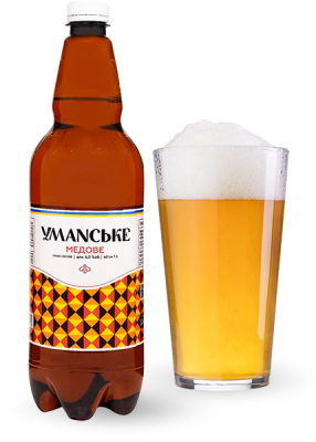 Пиво Уманьское «Медовое» 1л