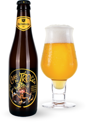 Пиво Dubuisson «Cuvee des Trolls» светлое нефильтрованное 7°