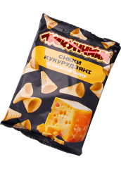 Снеки кукурузные Лускунчики со вкусом сыра, 130г