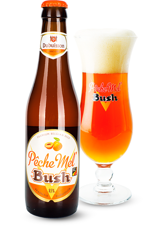 Пиво Dubuisson «Peche Mel Bush» світле нефільтроване 8.5°