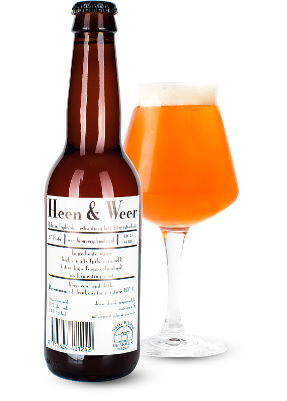 Пиво De Molen «Heen & Weer» світле фільтроване 9.2°