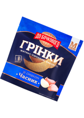 Гренки волнистые «До Бочкового» со вкусом чеснока, 80г