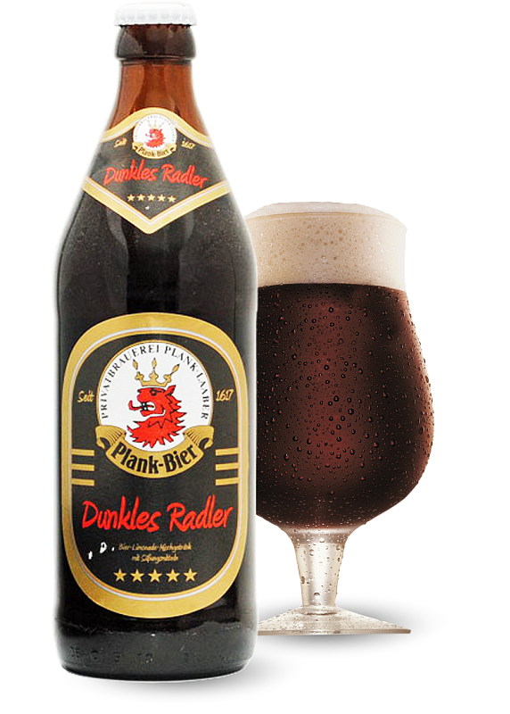 Пиво Michael Plank «Dunkles Radler» темне фільтроване 2.5°