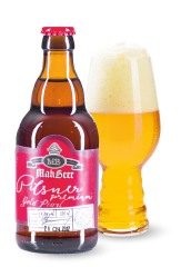 Пиво MakarBeer «Премиум Пилснер» светлое нефильтрованное 4.8°