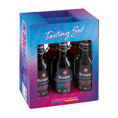 Набор пива Volynski Browar «Unisex» 0.35л х 6шт