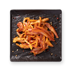 Нарезка свиного уха копченая с паприкой, 100 г