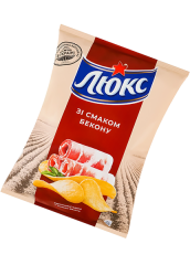Чипсы «Люкс» со вкусом бекона, 105г