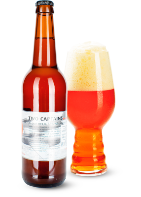 Пиво Nogne O «Two Captains Double IPA» светлое нефильтрованное 8.5°