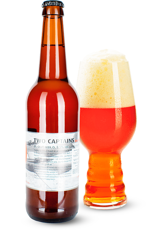 Пиво Nogne O «Two Captains Double IPA» світле нефільтроване 8.5°