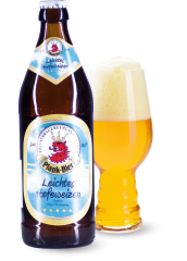 Пиво Michael Plank «Leichtes Hefeweizen» светлое фильтрованное 2.9°
