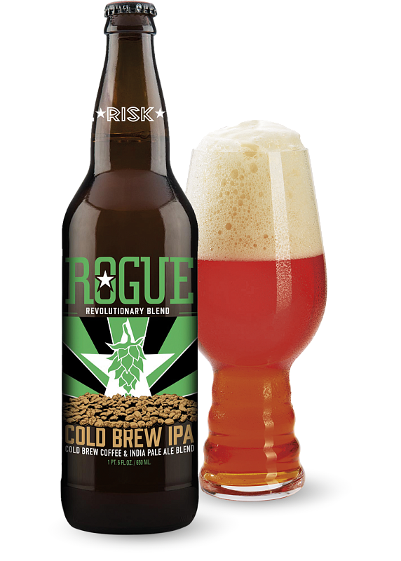 Пиво Rogue «Cold Brew IPA» темне фільтроване 7.5°