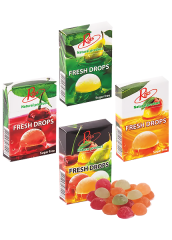 Леденцы освежающие без сахара Roks Fresh Drops, 30г