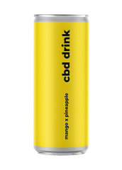 Напиток безалкогольный Underwood Brewery Soda CBD Drink Pineapple Mango 0.33л