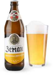 Пиво Земан Kristallweizen 0.5л
