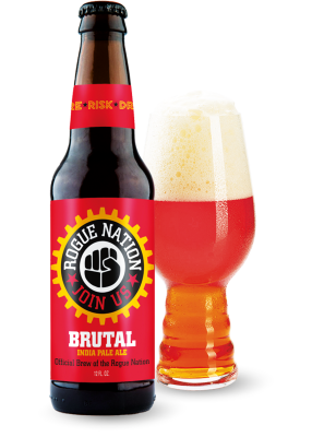Пиво Rogue «Brutal IPA» темное фильтрованное 6.3°