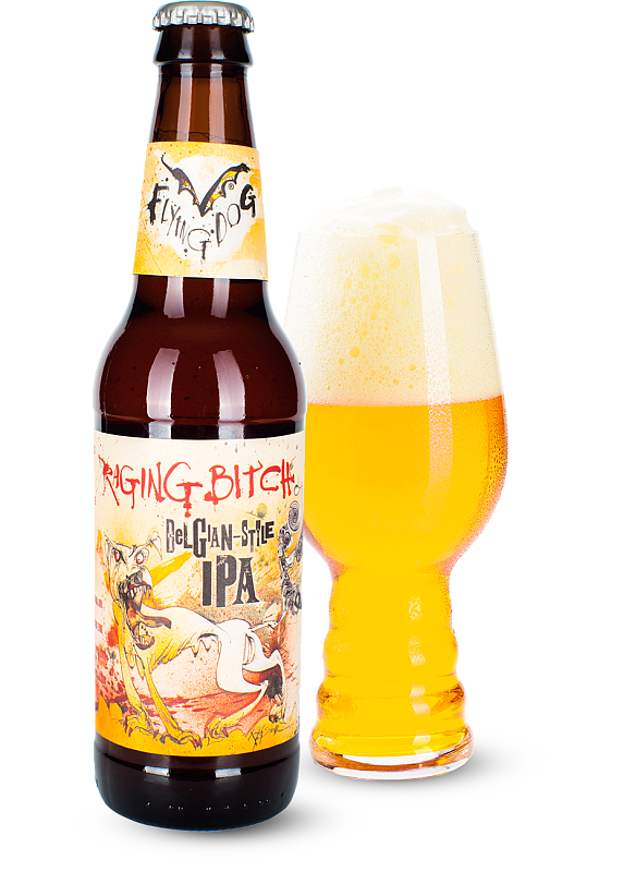 Пиво Flying Dog «Raging Bitch Belgian Style IPA» світле нефільтроване 8.3°