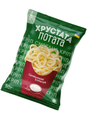 Снеки «Хрустата Потата» со вкусом укроп и сметана, 50г