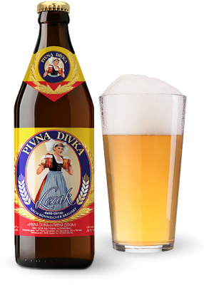 Пиво Полтавпиво «Pivna Divka» 0.5л