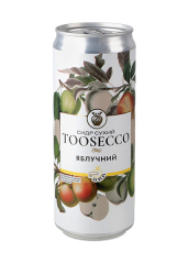 Сидр сухой Toosecco Яблочный 0.33л