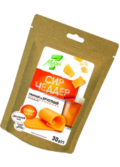 Сыр Чеддер сублимированный «Maxi 7» кусочки, 30г