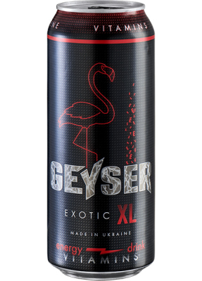 Напиток энергетический безалкогольный «Geyser Exotic» 0.5л