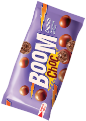 Драже «Boom Choc» с рисовыми шариками в молочном шоколаде, 30г
