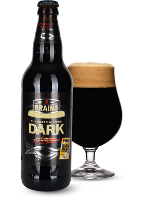 Пиво Brains «Dark» темное фильтрованное 4.1°