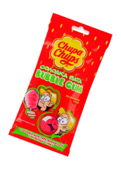Жевательная резинка Chupa Chups Fairy Floss Strawberry сладкая вата, 11г