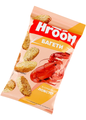 Сухарики багетные Hroom со вкусом лобстера, 60г