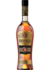 Спиртной напиток Sikvaruli Select 5 лет 0.5л
