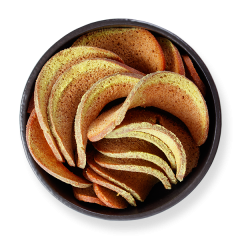 Сухари ржано-пшеничные «Хвилясті» со вкусом васаби, 75г