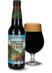 Пиво Anderson Valley «Barney Flats Oatmeal Stout» темное нефильтрованное 5.8°