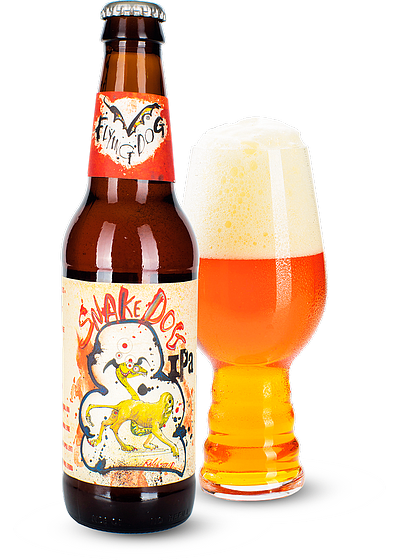 Пиво Flying Dog «Snake Dog IPA» світле нефільтроване 7.1°