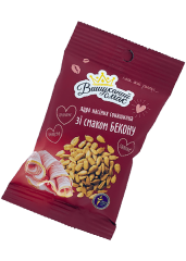 Ядро семян подсолнечника «Вишуканий Смак» со вкусом бекона, 80г